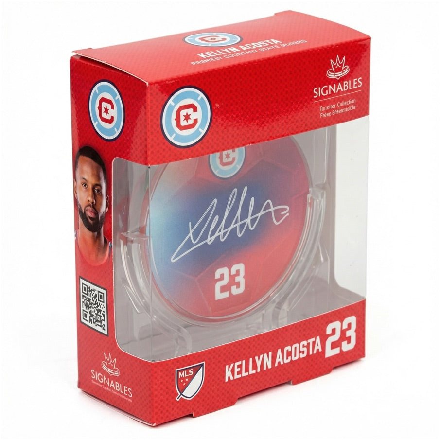 Chicago Fire FC Kellyn Acosta #23 Fußball Sammlerstück 14 cm 910168070018
