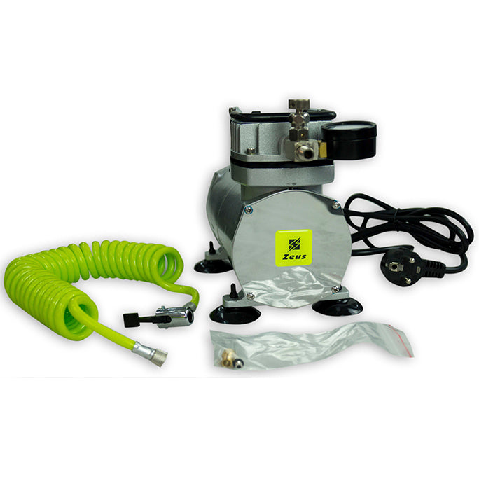 Zeus Air Compressor to pump up balls