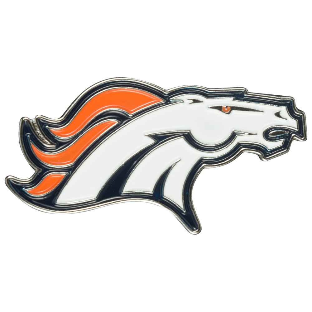 Denver Broncos NFL Metal Pin Logo Badge BDNFLCRSDB