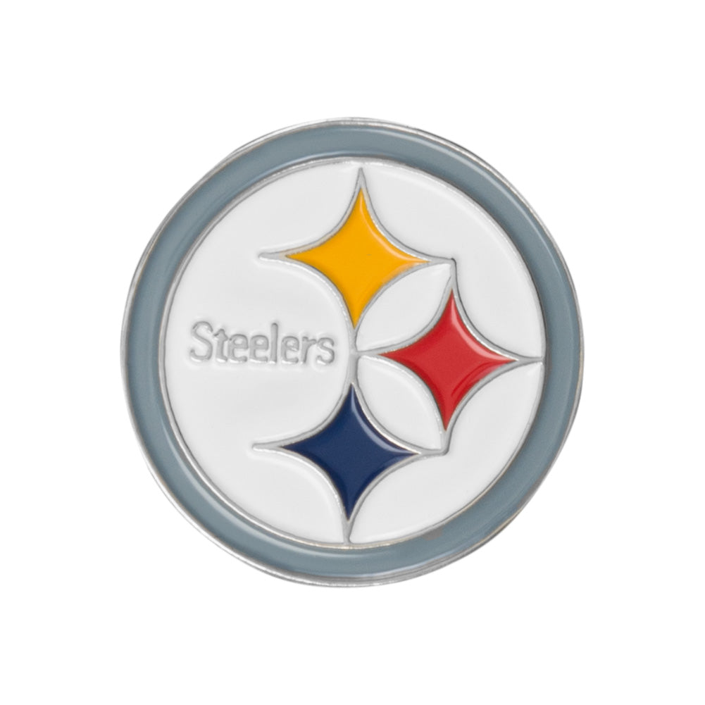 Pittsburgh Steelers NFL Metal Pin Logo Badge BDNFLCRSPS