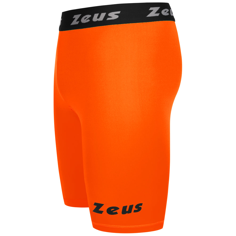 Zeus Bermuda Elastic Pro Men Tights neon orange