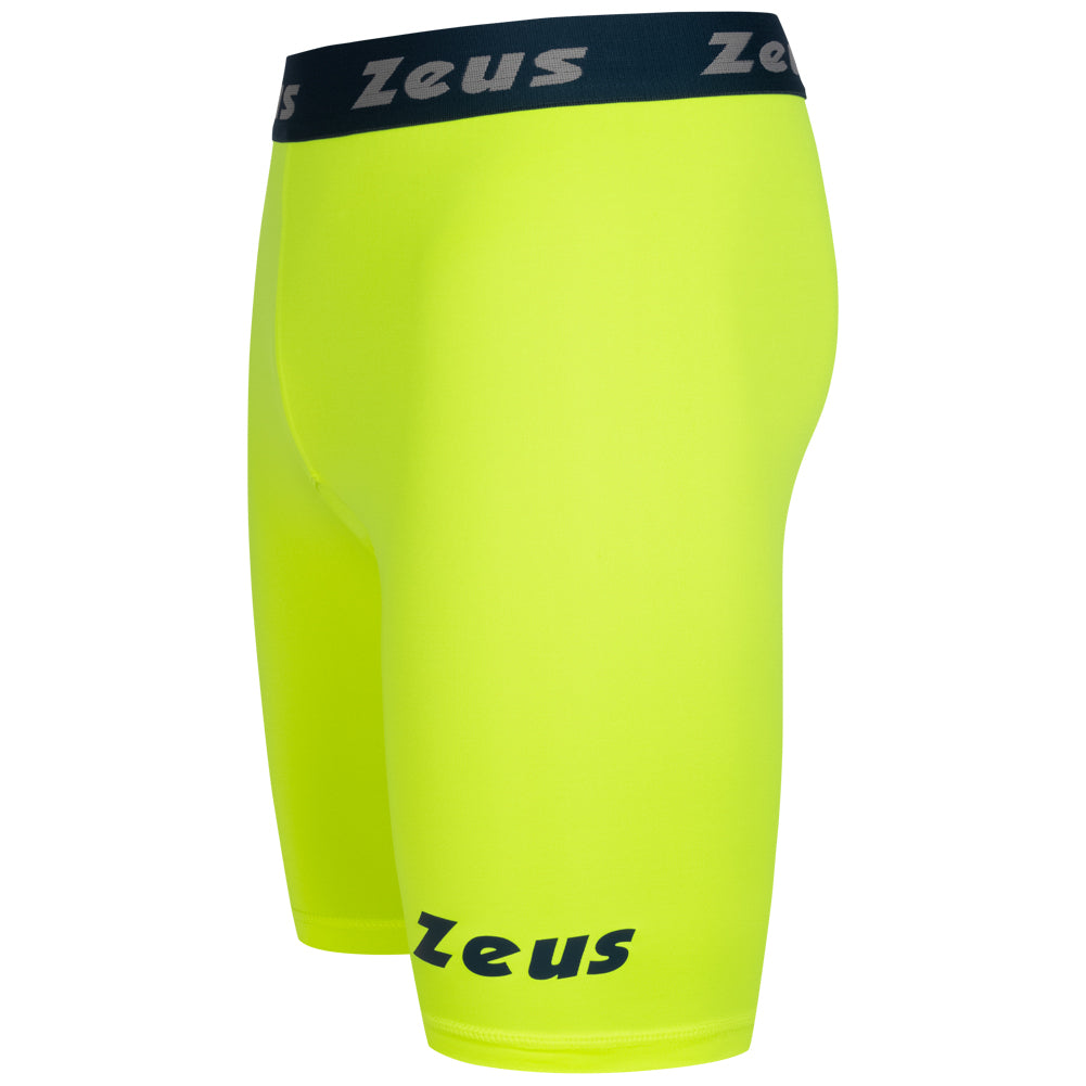 Zeus Bermuda Elastic Pro Men Tights neon yellow