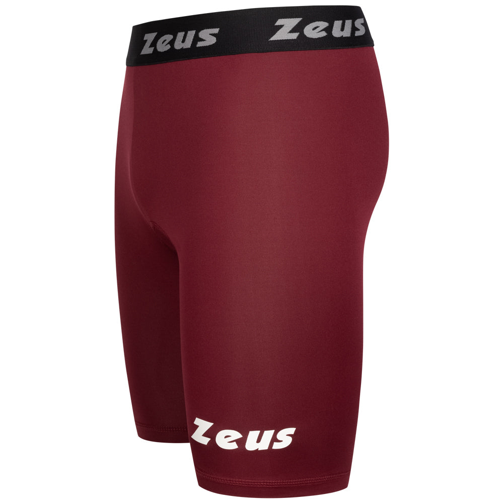 Zeus Bermuda Elastic Pro Men Tights dark red