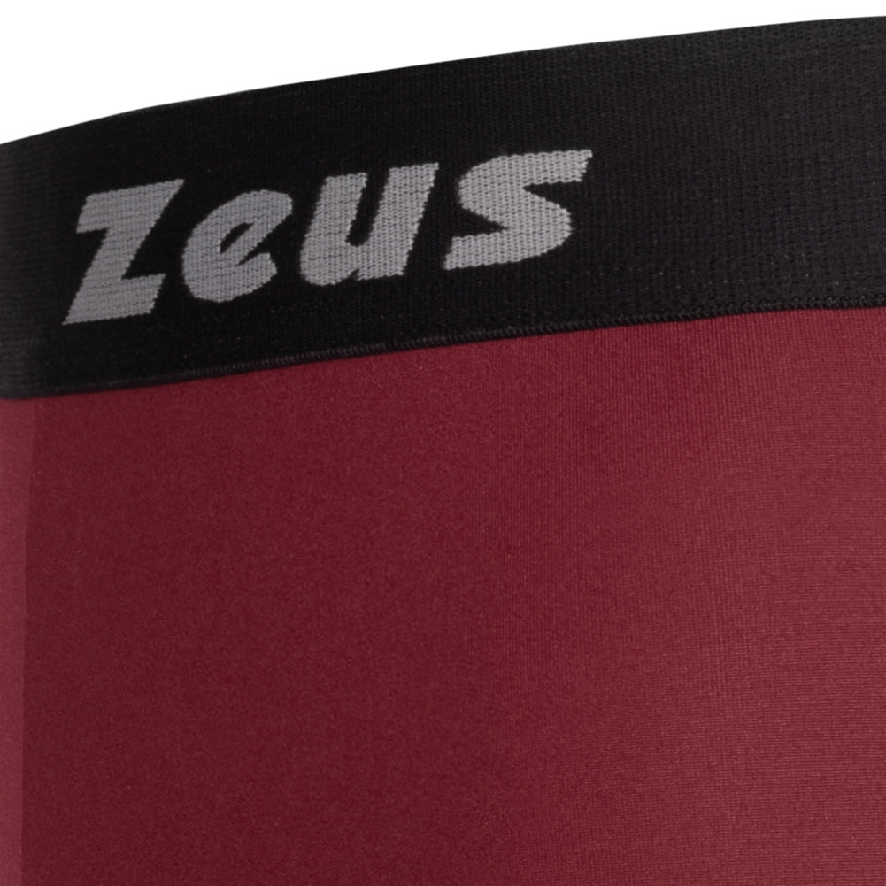Zeus Bermuda Elastic Pro Men Tights dark red