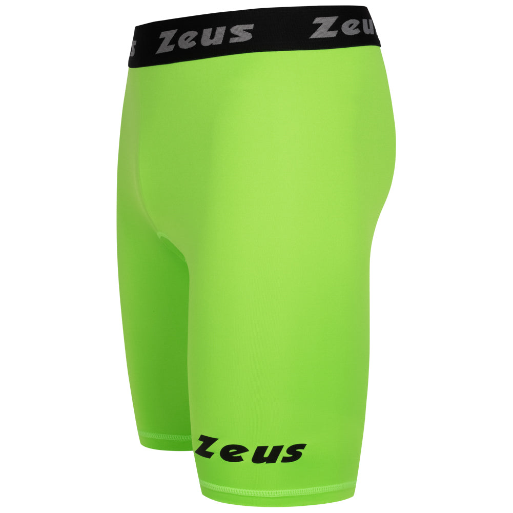 Zeus Bermuda Elastic Pro Men Tights neon green