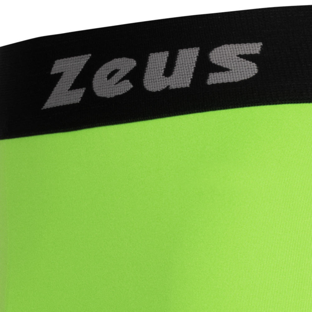 Zeus Bermuda Elastic Pro Men Tights neon green