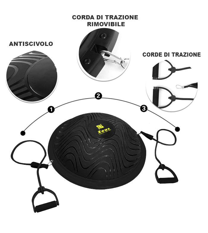 Zeus Ball Balance Trainer with expander