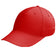 Zeus Baseball Cap red – Einheitsgröße