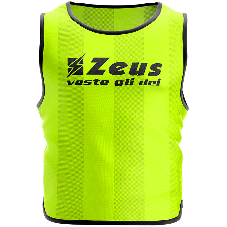 Zeus Pack of 10 Training bib neon yellow