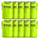 Zeus Pack of 10 Training bib neon yellow – Erwachsene