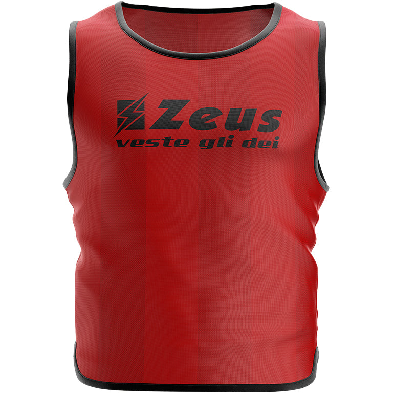 Zeus Pack of 10 Training bib red