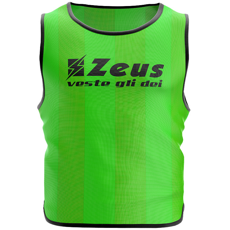 Zeus Pack of 10 Training bib neon green