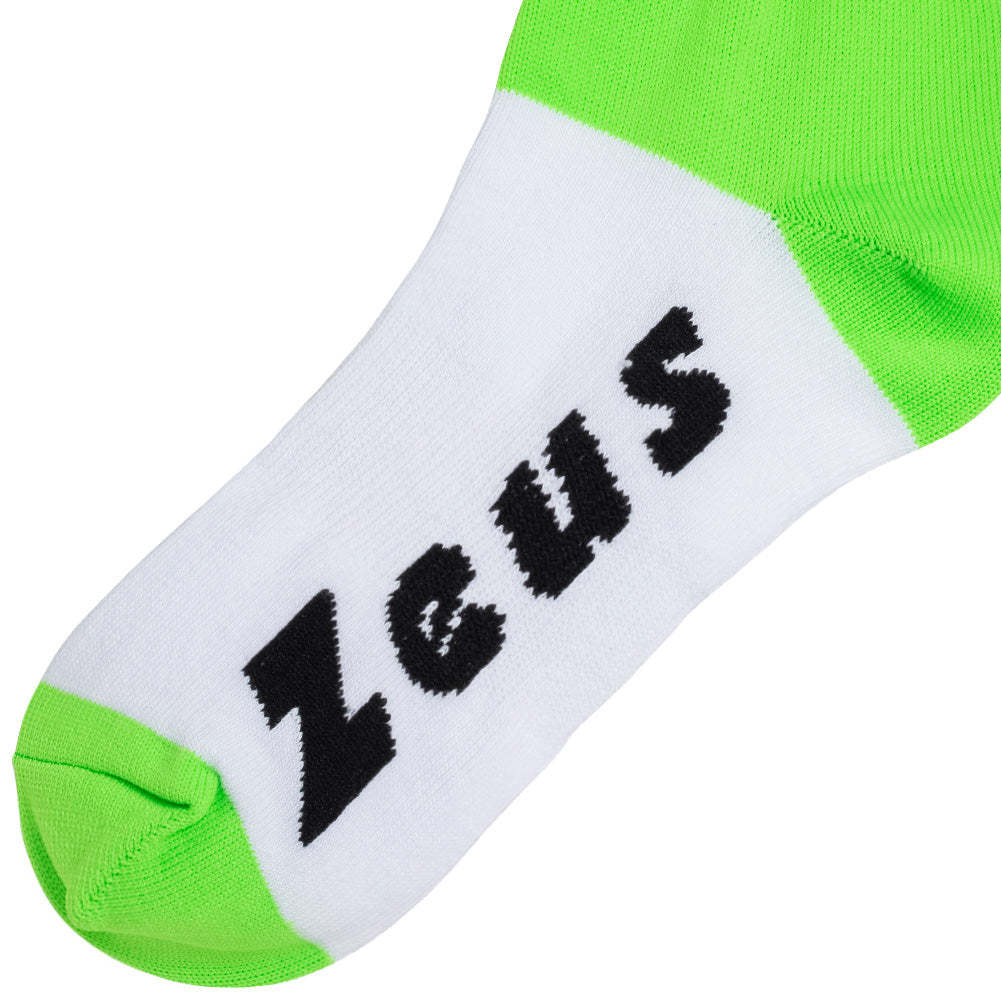 Zeus Calza Energy Socks neon green