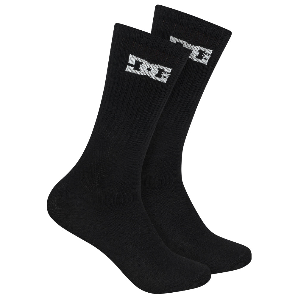 DC Shoes Sport Crew Unisex Socken 3 Paar schwarz DC-02 CREW