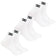 DC Shoes Quarter Unisex Socken 3 Paar weiß DC-21 QUARTER – 39-42