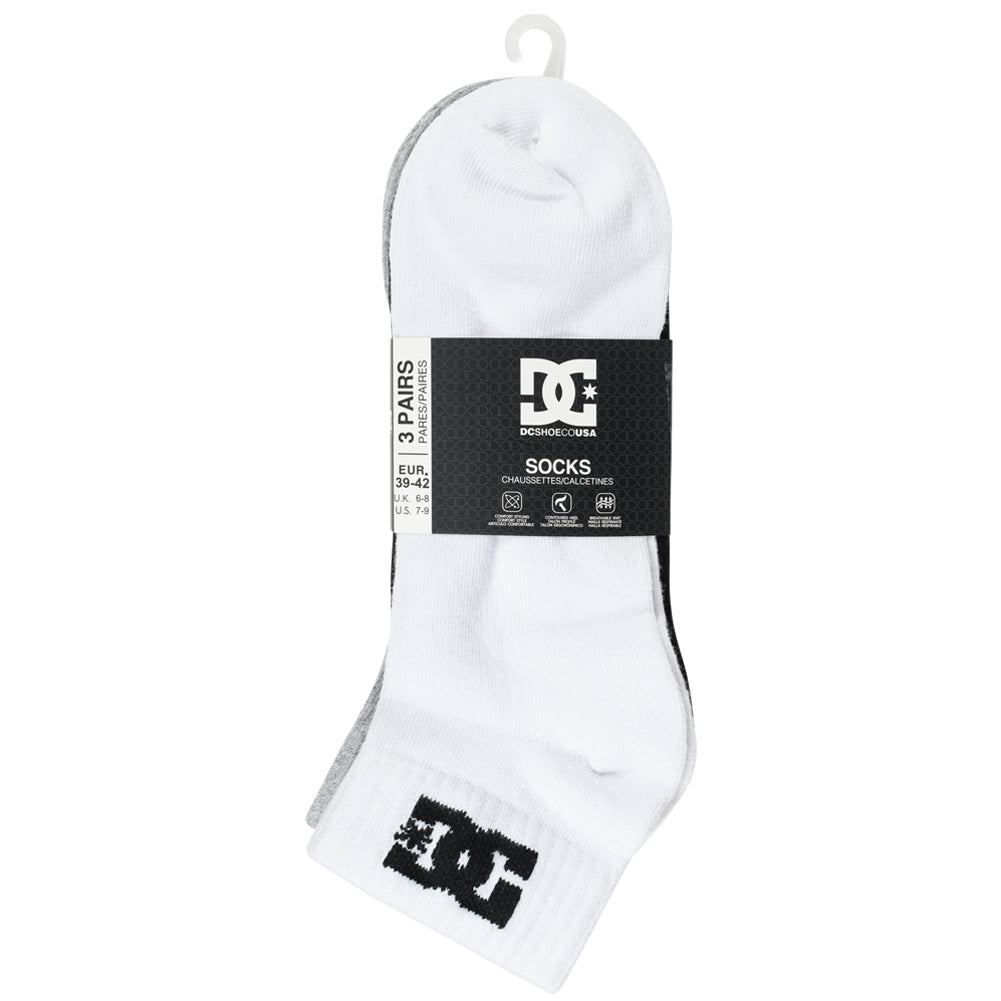DC Shoes Quarter Unisex Socken 3 Paar multi DC-23 QUARTER