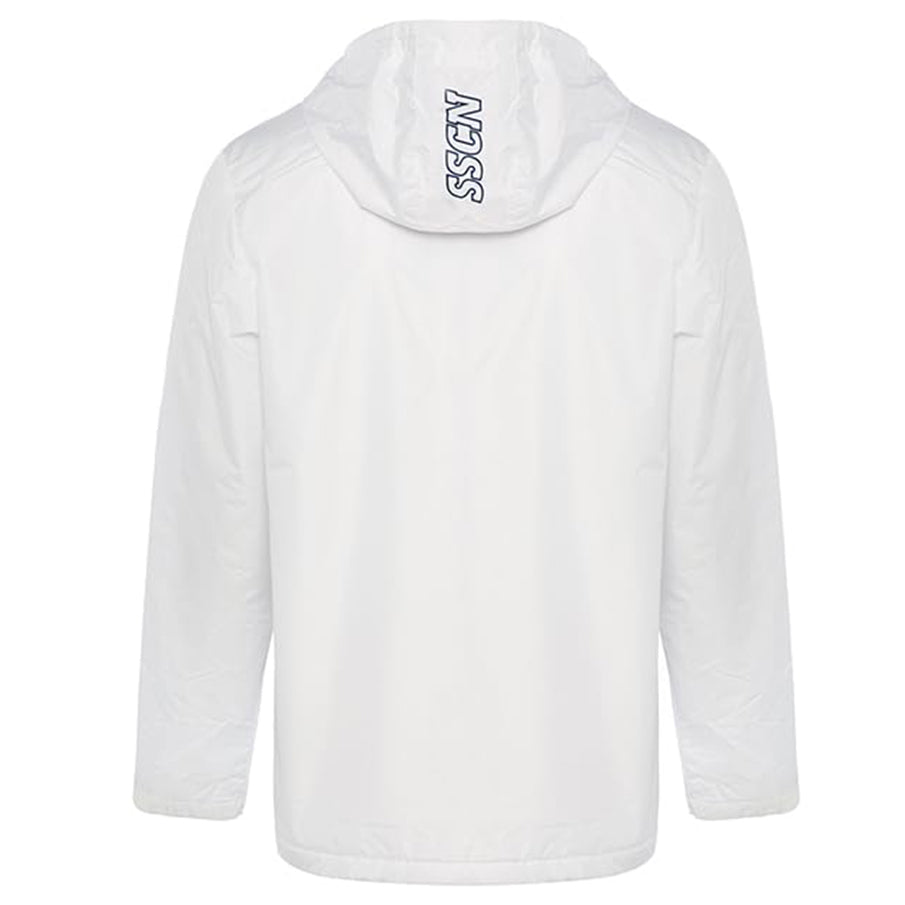 SSC Neapel EA7 Emporio Armani Waterproof Herren Jacke EASSCN24T09-100-WHITE