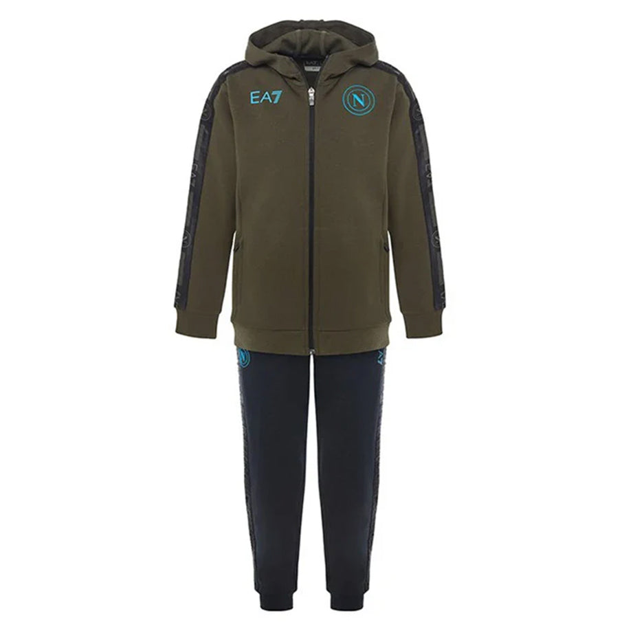 SSC Neapel EA7 Emporio Armani Kinder Jogginganzug EASSCN25R09JR