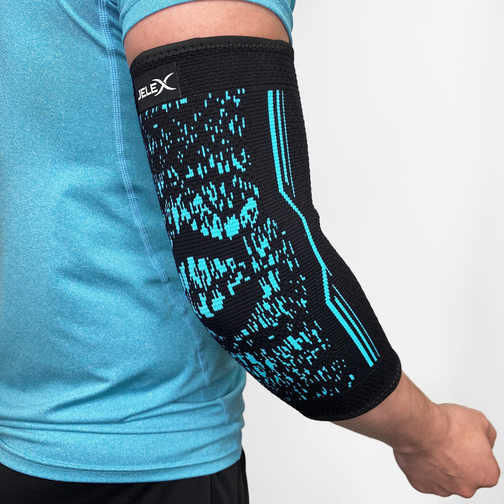 JELEX Elbow Elbow compression sleeve black blue