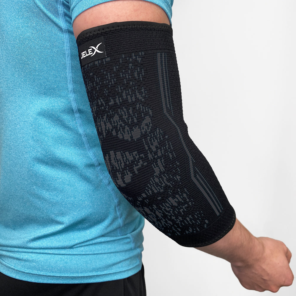 JELEX Elbow Elbow compression sleeve black gray