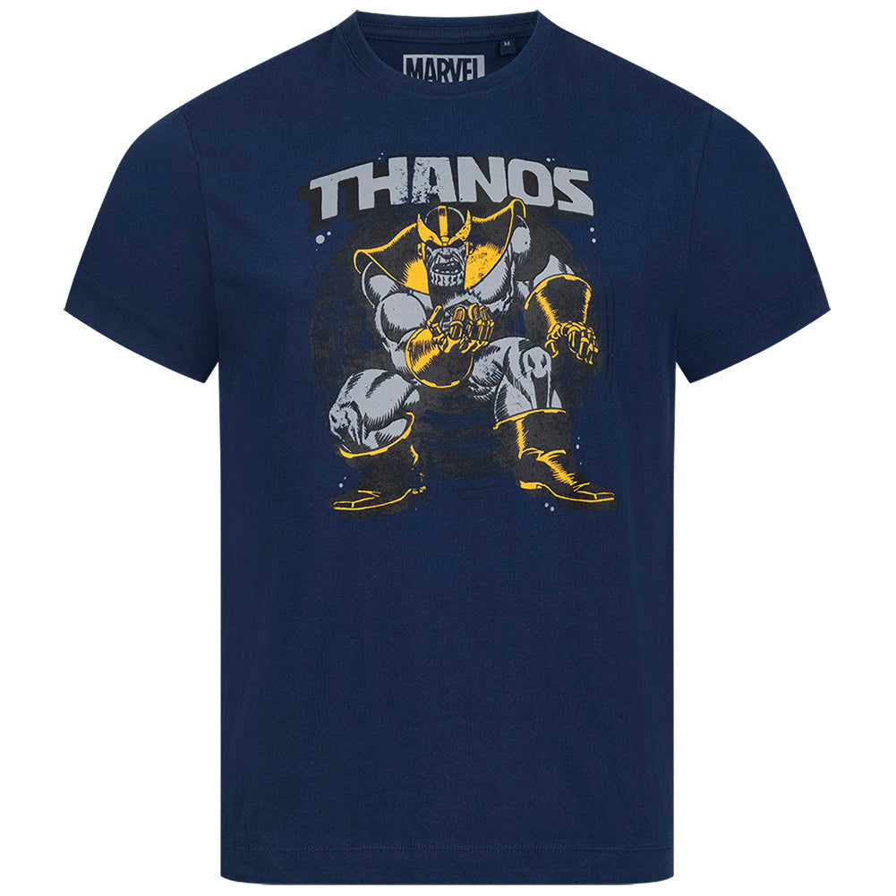THANOS STANCE MARVEL Herren T-Shirt FBMTS714NVY