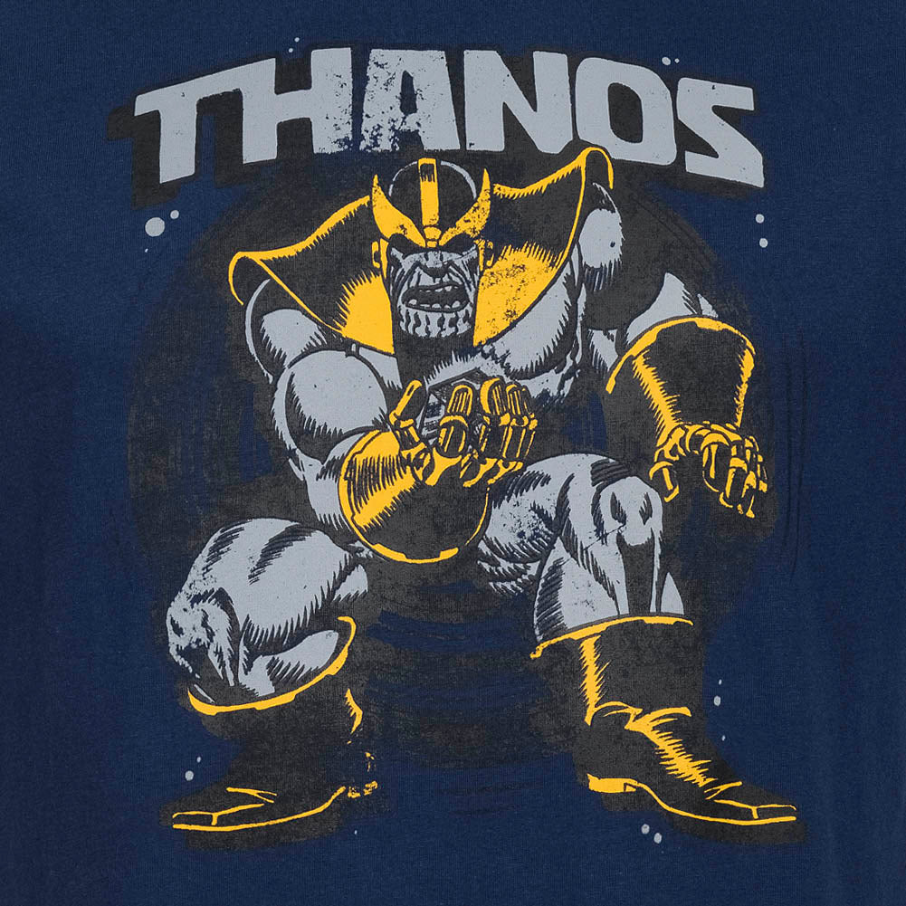 THANOS STANCE MARVEL Herren T-Shirt FBMTS714NVY