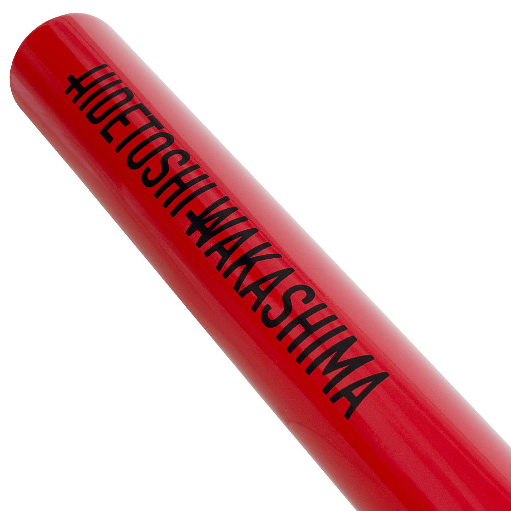 HIDETOSHI WAKASHIMA "Tokyo" Baseball Bat red