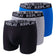 REPLAY Basic Cuff Logo Herren Boxershorts 3er-Pack I101102-N175 – S