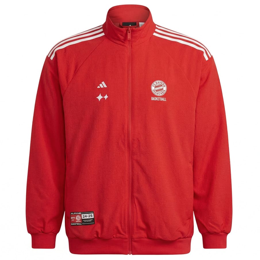 FC Bayern München Basketball adidas Herren Jacke JD7121