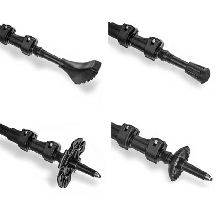 JELEX Nature Walking Sticks black
