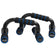 JELEX Gain Hard Push Up Bar Push Up Bars black blue – Einheitsgröße