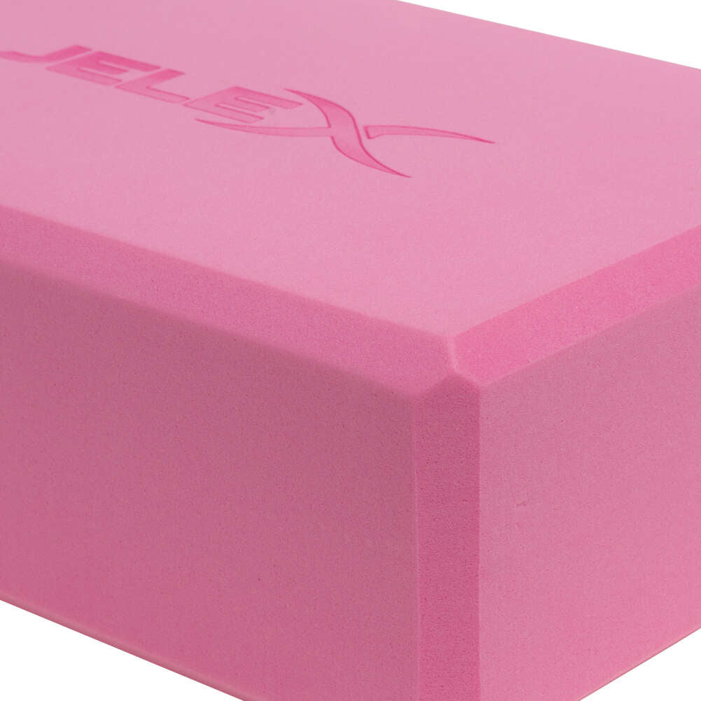 JELEX Relax Fitness Yoga Block pink