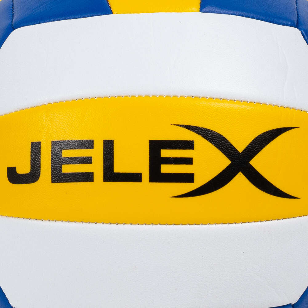 JELEX Softtouch Volleyball yellow dark blue white
