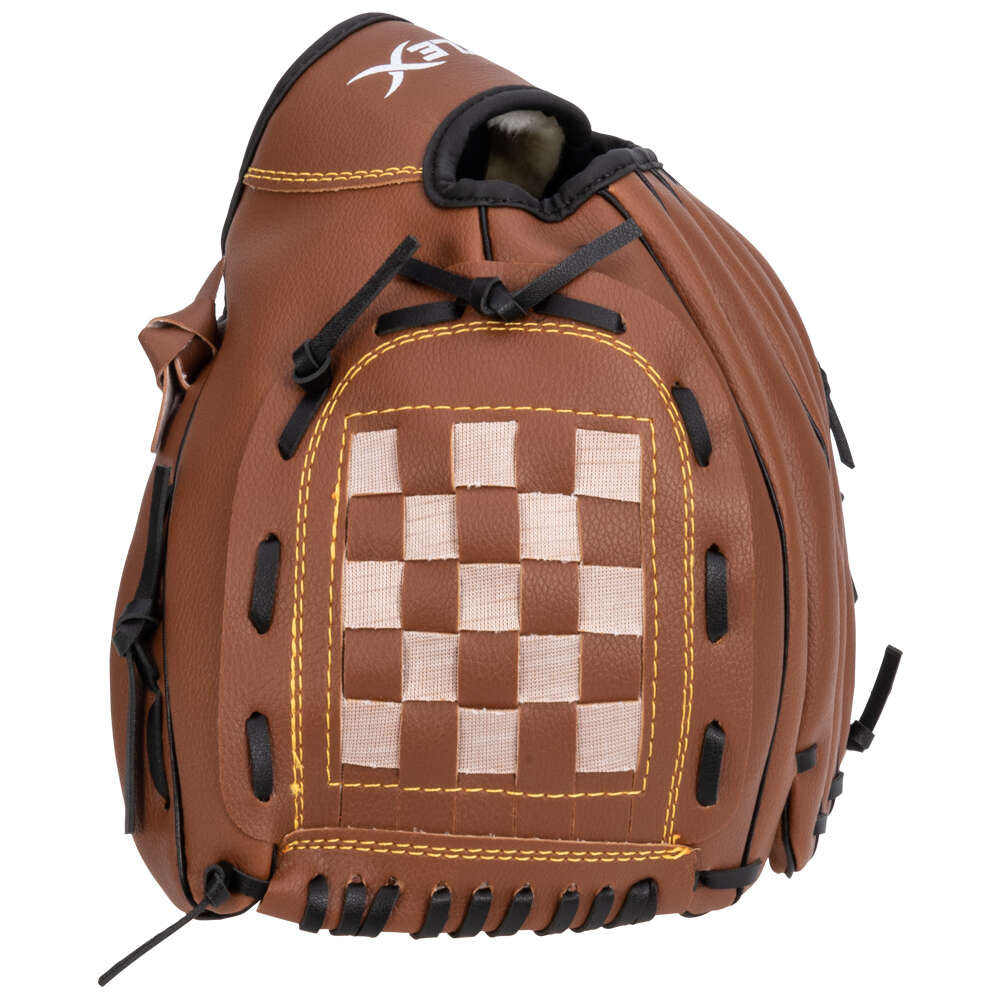 JELEX Safe Catch Baseball Glove left for Right-handers brown