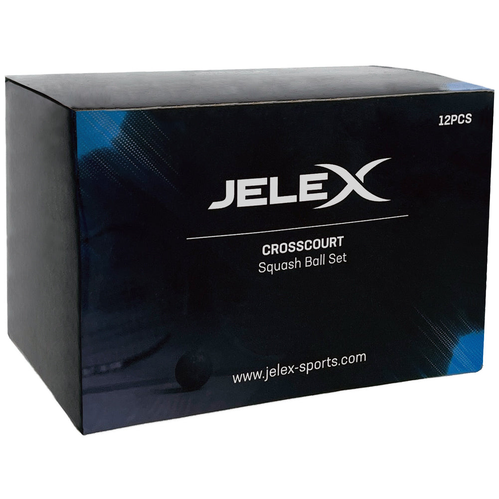 JELEX Crosscourt Squash balls Set of 12