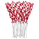 JELEX Classic Basketball Net white-red – Einheitsgröße