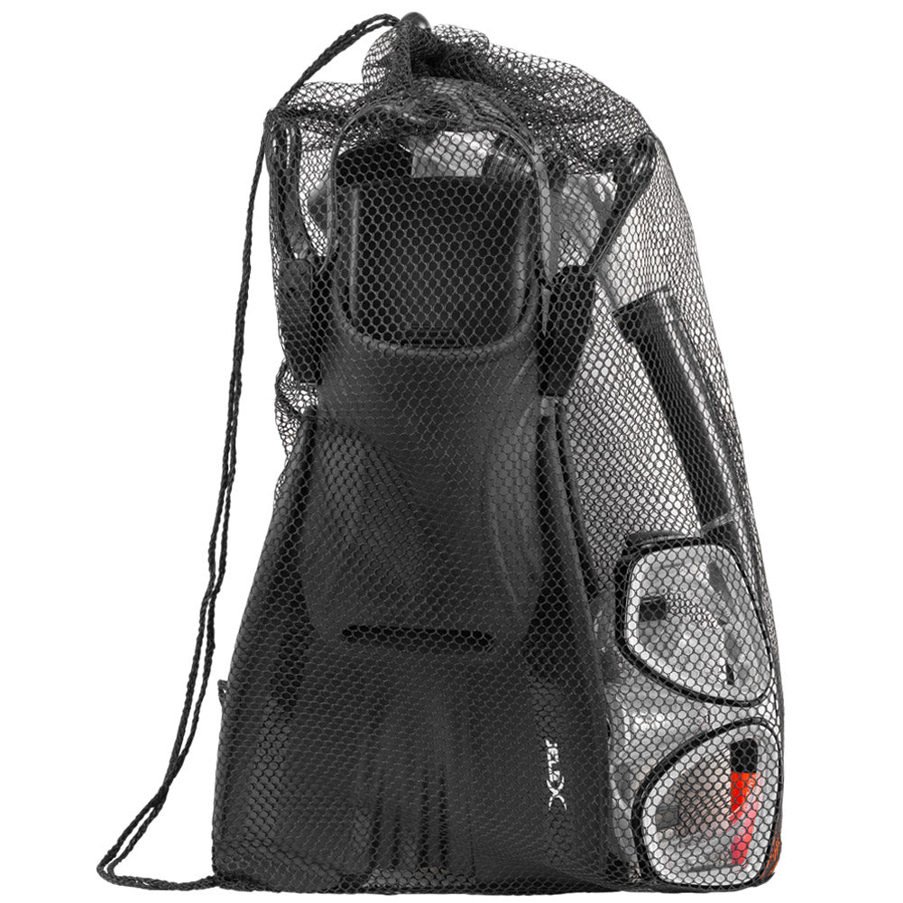 JELEX Deepsea Snorkelling Gear with Fins black