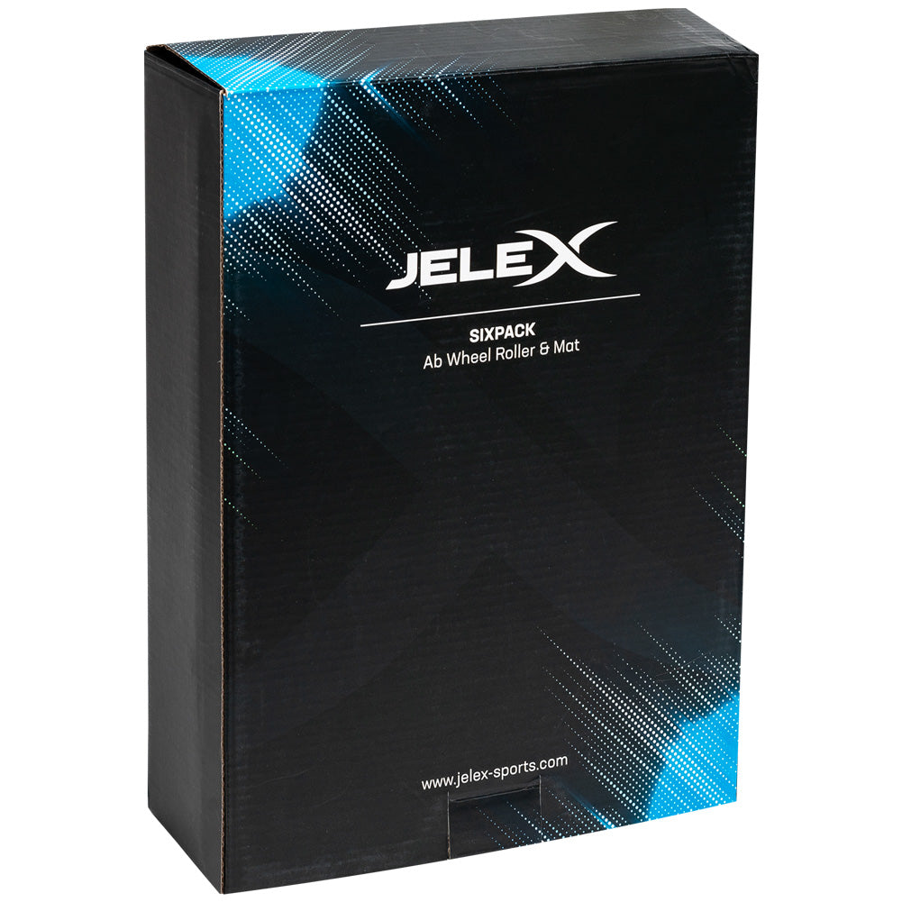 JELEX Sixpack Ab Wheel black-blue
