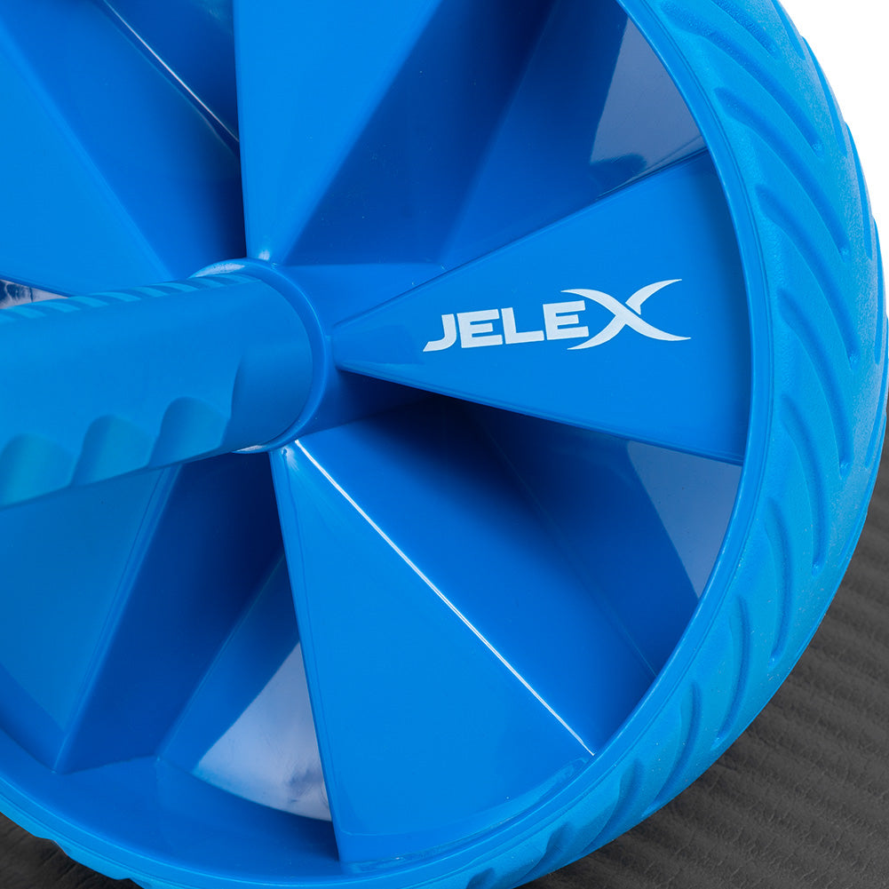 JELEX Sixpack Ab Wheel black-blue