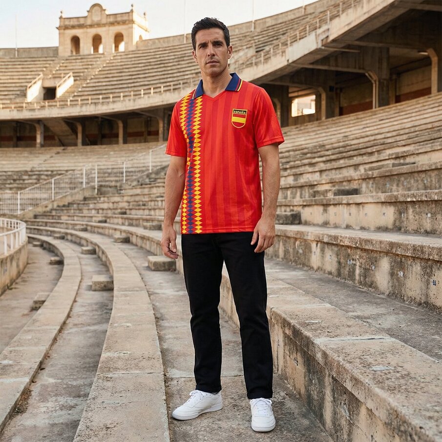 Spanien "Retro History" JELEX Herren Trikot