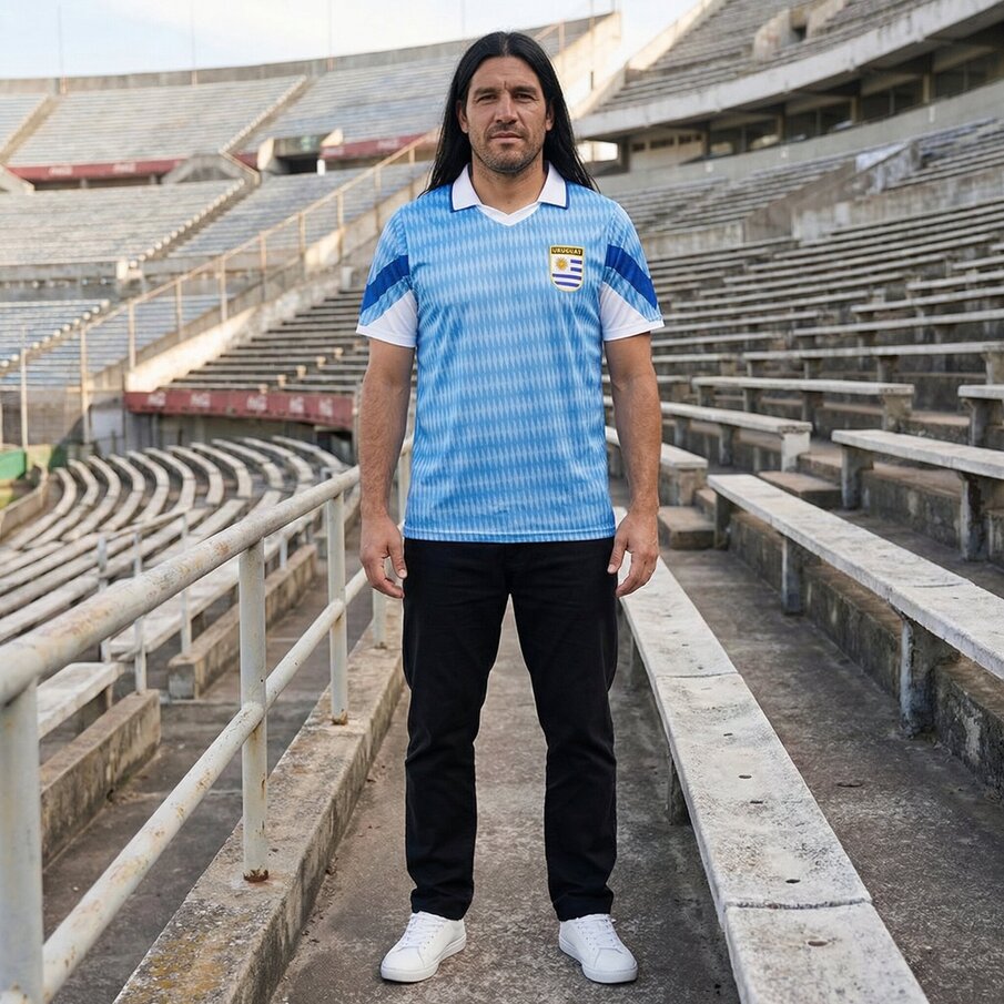 Uruguay "Retro History" JELEX Herren Trikot