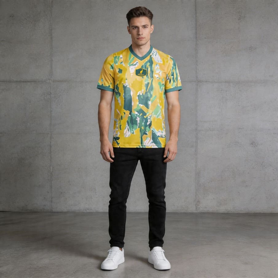 Australien "Retro History" JELEX Herren Trikot