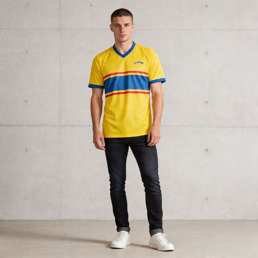 Ecuador "Retro History" JELEX Herren Trikot