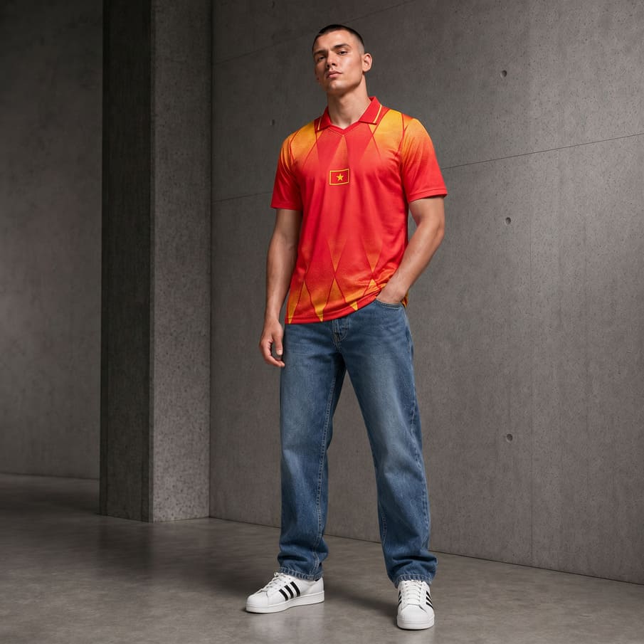 Vietnam "Retro History" JELEX Herren Trikot