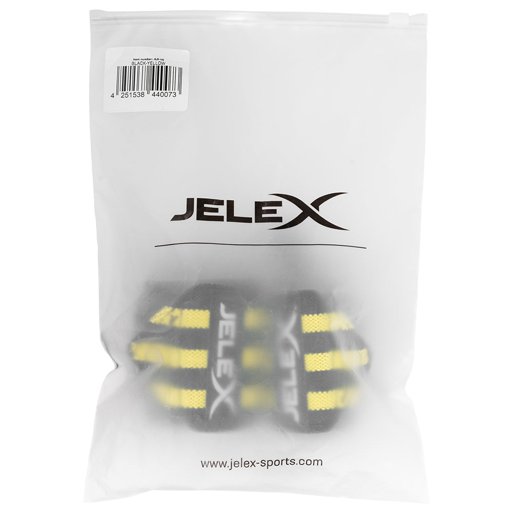 JELEX Strong Fitness Wrist Support black-yellow