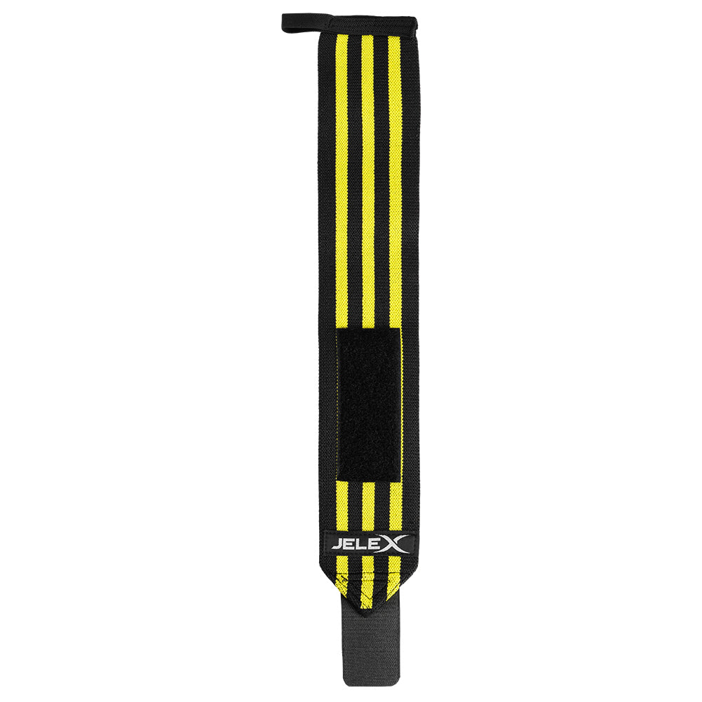 JELEX Strong Fitness Wrist Support black-yellow