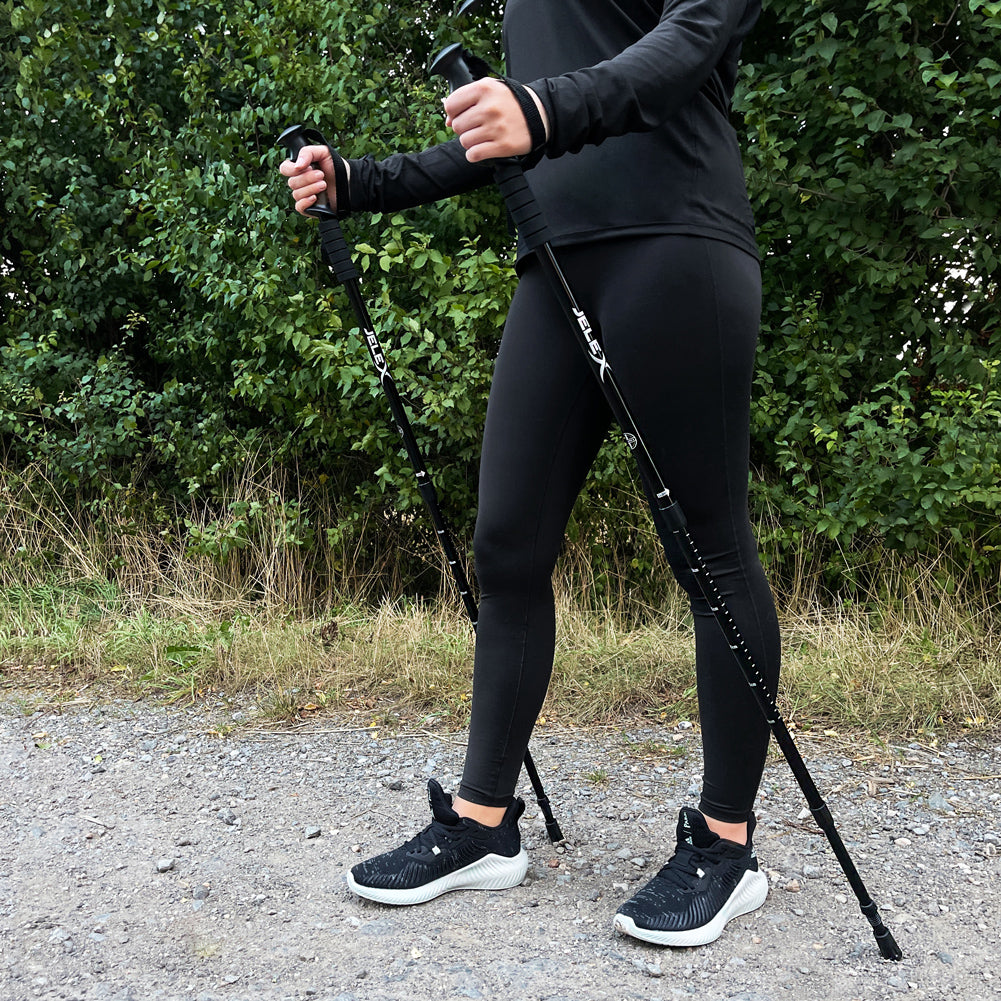 JELEX Nature Walking Sticks black