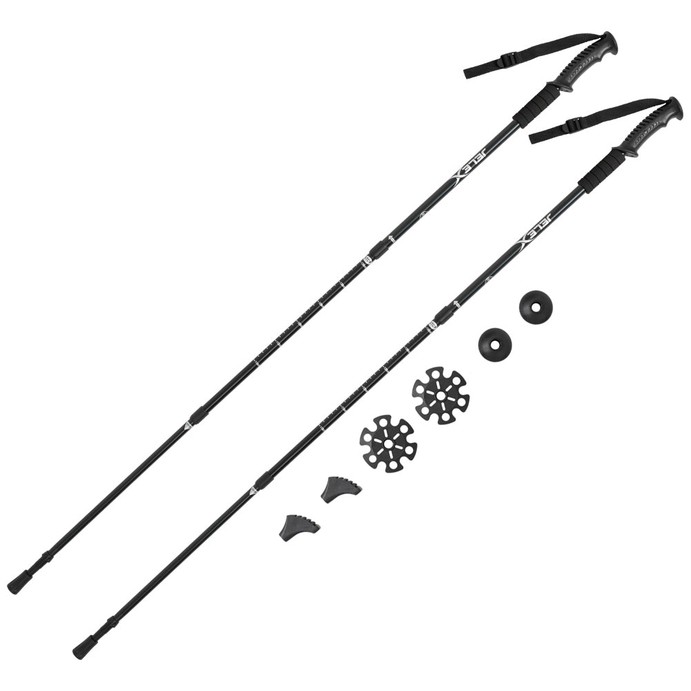 JELEX Nature Walking Sticks black