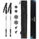 JELEX Nature Walking Sticks silver – Einheitsgröße
