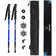 JELEX Nature Walking Sticks blue – Einheitsgröße